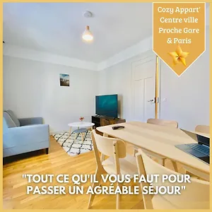 Cozy Appart'3 - Centre & Proche Gare - Cozy Appartement